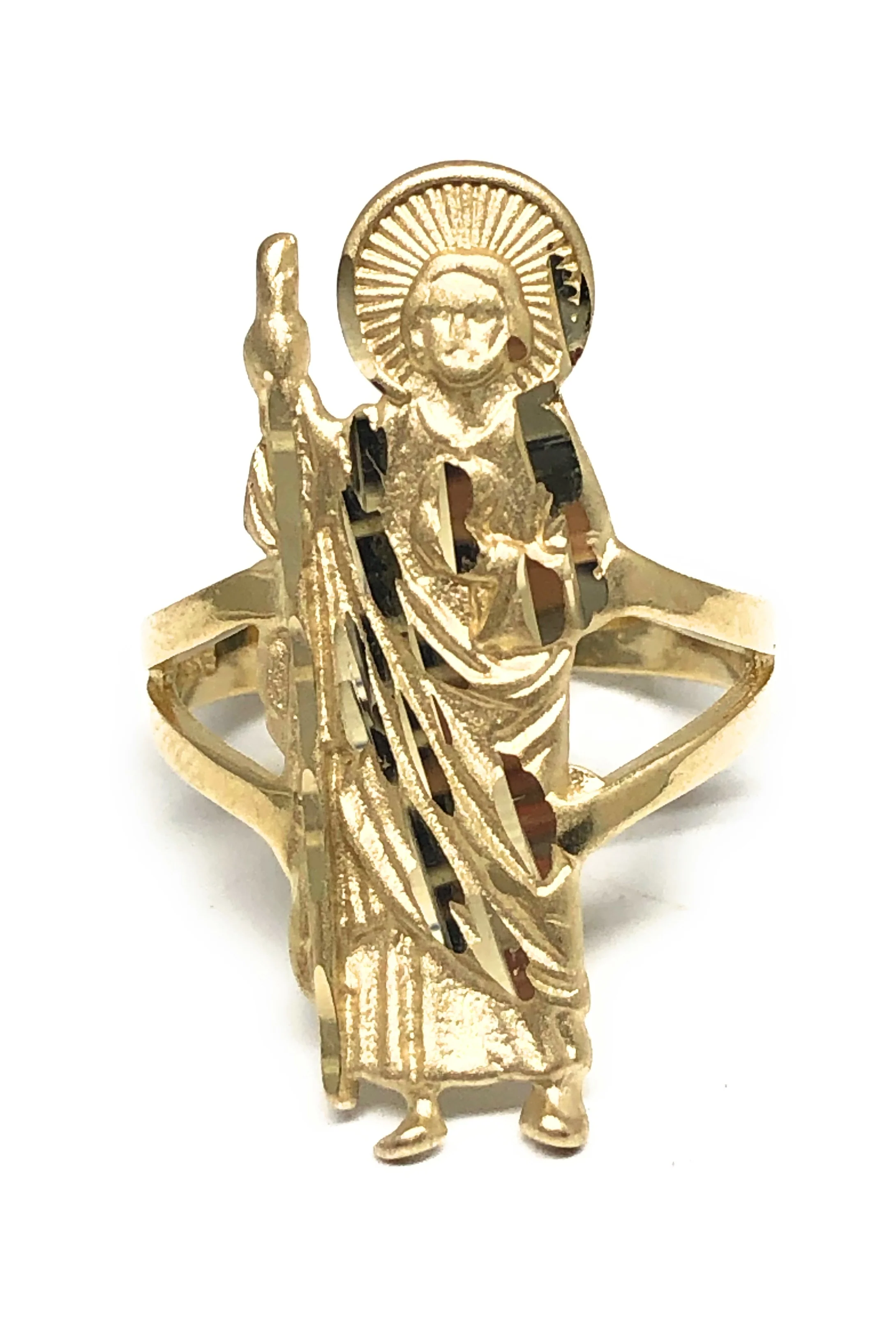 10k Solid Gold Saan Judas Ring (LG,MED,SM) - Image 2