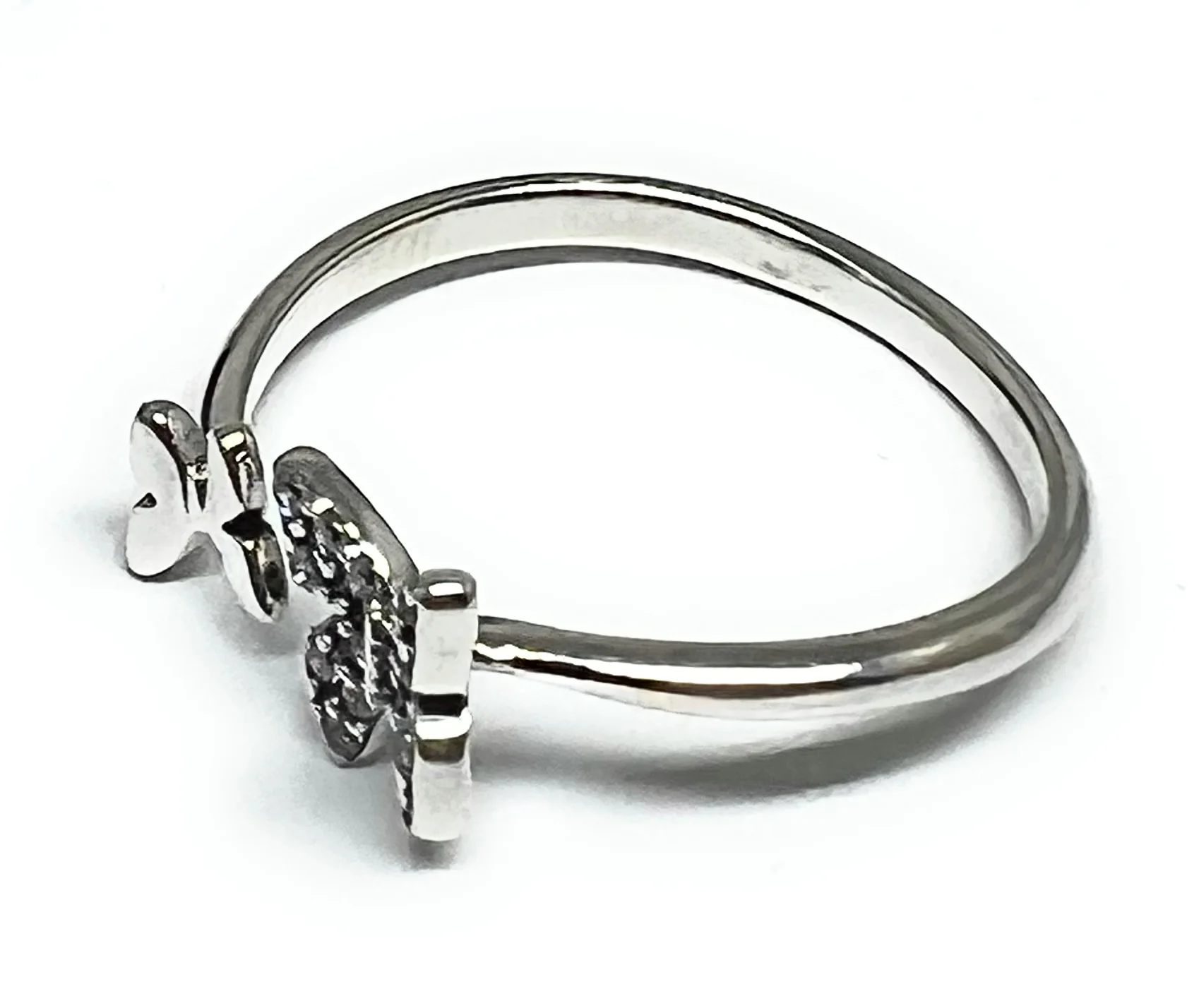 .925 Silver Adjustable Butterfly Ring (FCS 04) - Image 3
