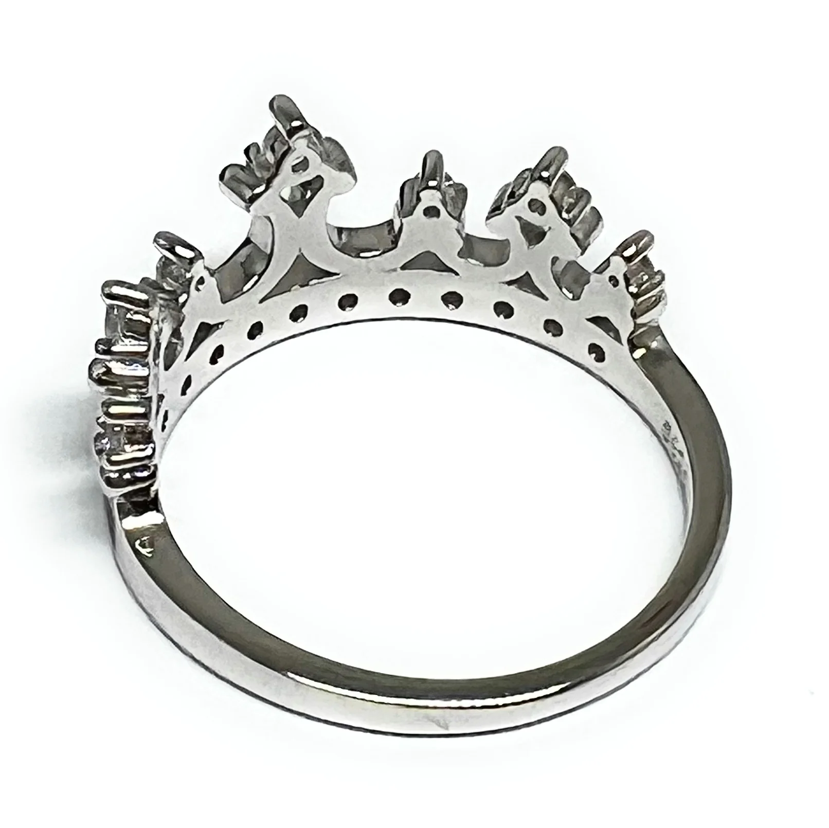 .925 Silver Crown CZ Ring (FCS 31) - Image 3